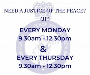 Justice of the Peace (JP) - Hornby Community Centre @ Hornby Community Centre