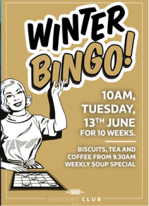 Bingo at the Hornby Club @ Hornby Club